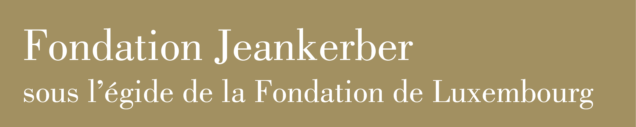 Fondation Jeankerber